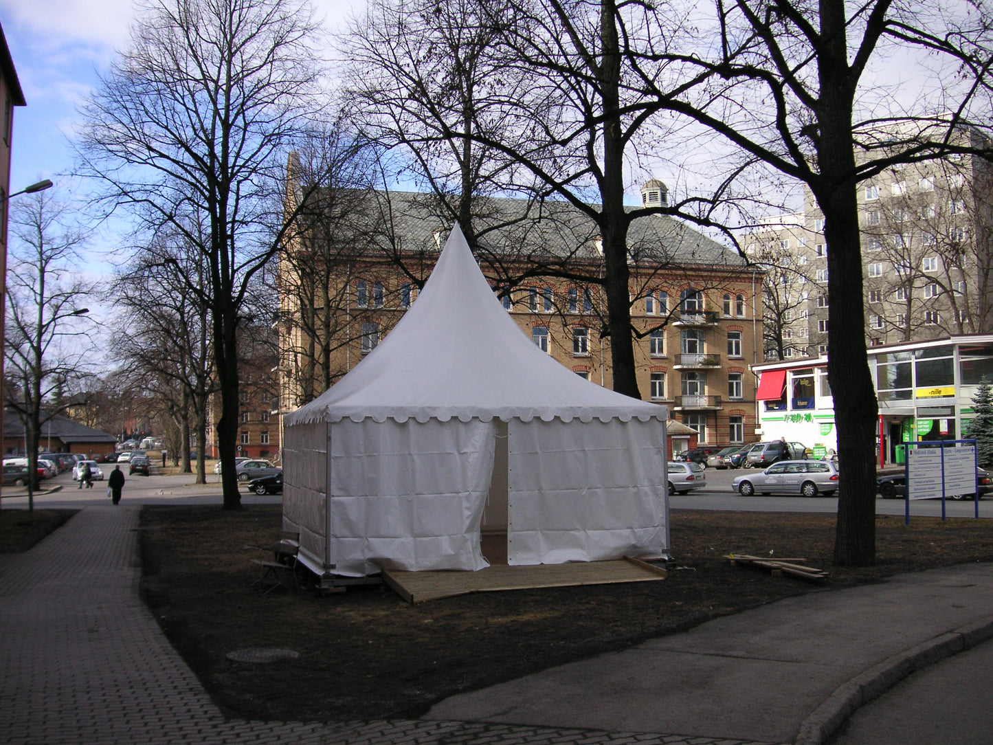 Topptelt komplett 3x3m