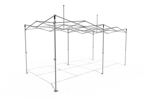 Ramme 3x6 m, 30 mm Firkant