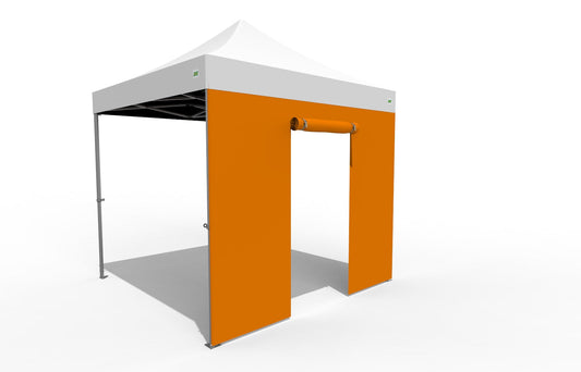 Vegg Orange "DØR" 3 m
