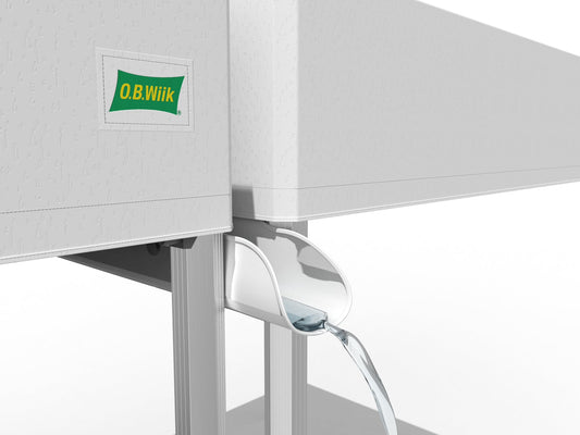 TELT TAKRENNER QUICKUP 6M HVIT