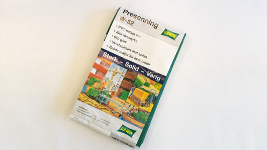 PRESENNING PVC 650G 4X6M GR. OBW