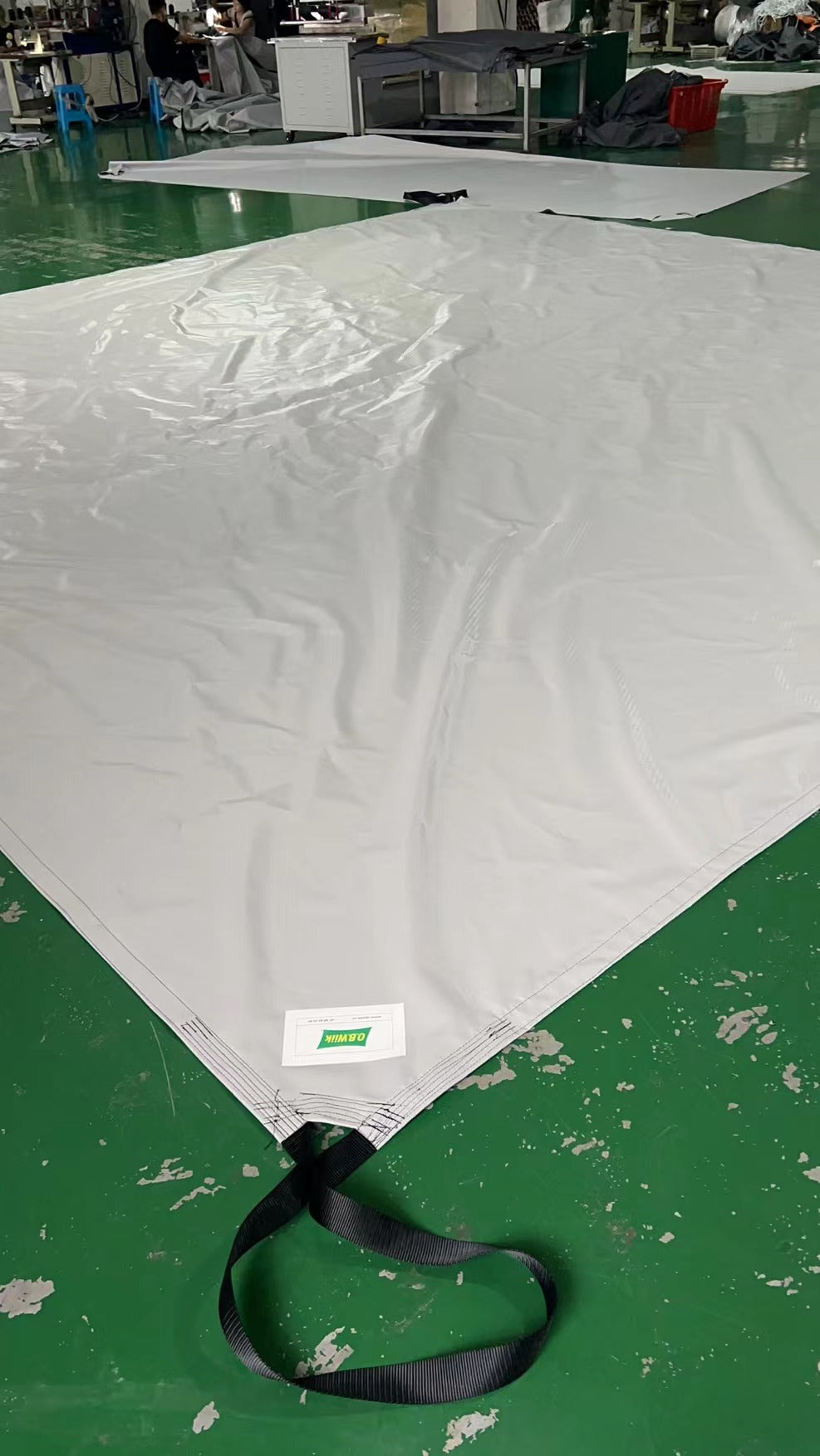 Snøseil Anti-skli overflate 5,8x5,8m